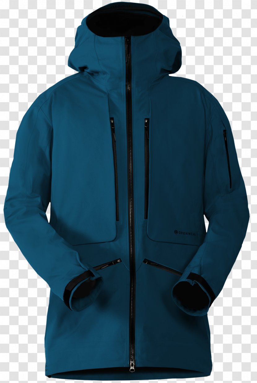 Hood Clothing Shell Jacket Polar Fleece - Sweatshirt Transparent PNG