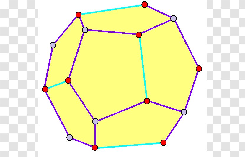 Dodecahedron Pentagon Platonic Solid Regular Polygon Decagon - Irregular Geometry Transparent PNG