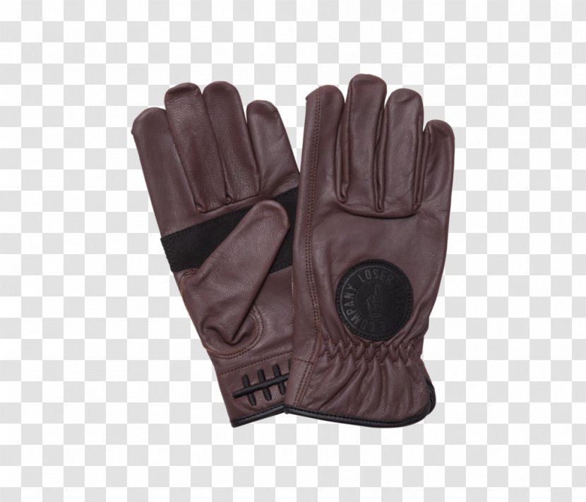 Cycling Glove Leather Lacrosse Clothing Accessories - Soccer Goalie - Death Ribbon Transparent PNG