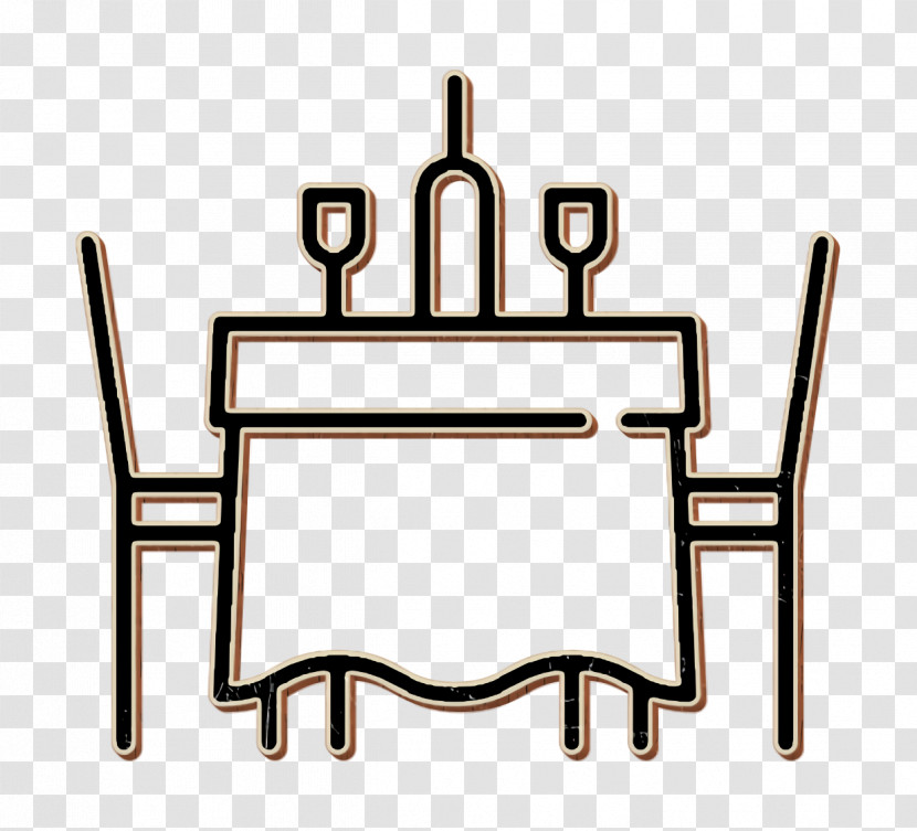 Dinner Icon Table Icon Restaurant Icon Transparent PNG