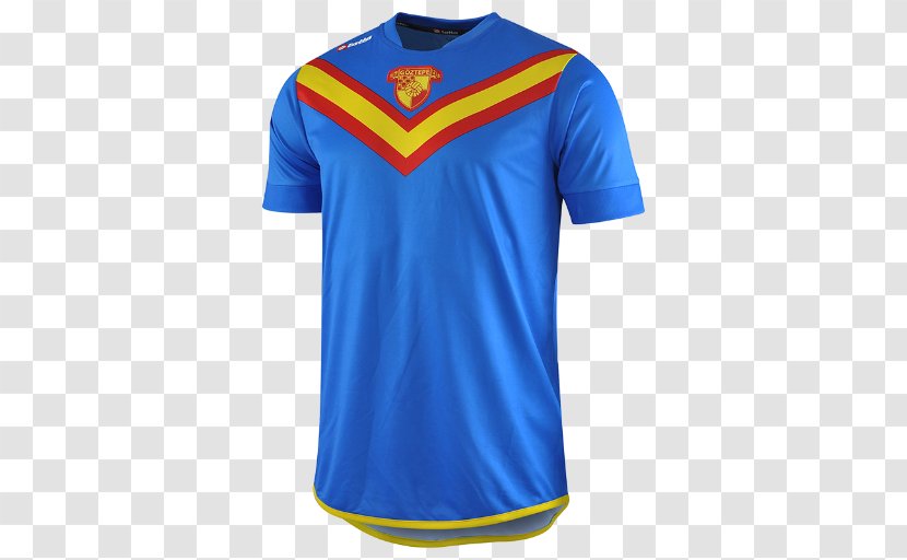 Göztepe S.K. T-shirt 2017–18 Süper Lig Kit Sports Fan Jersey - Electric Blue Transparent PNG