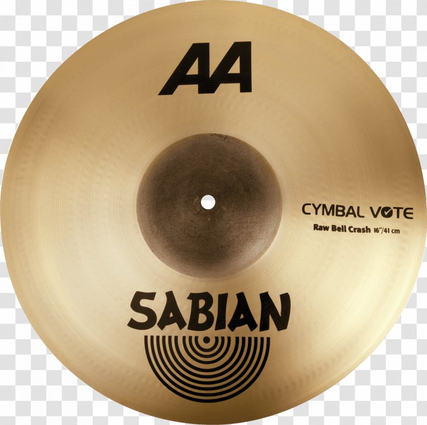 Sabian Crash Cymbal Ride Pack - Cartoon - Drums Transparent PNG