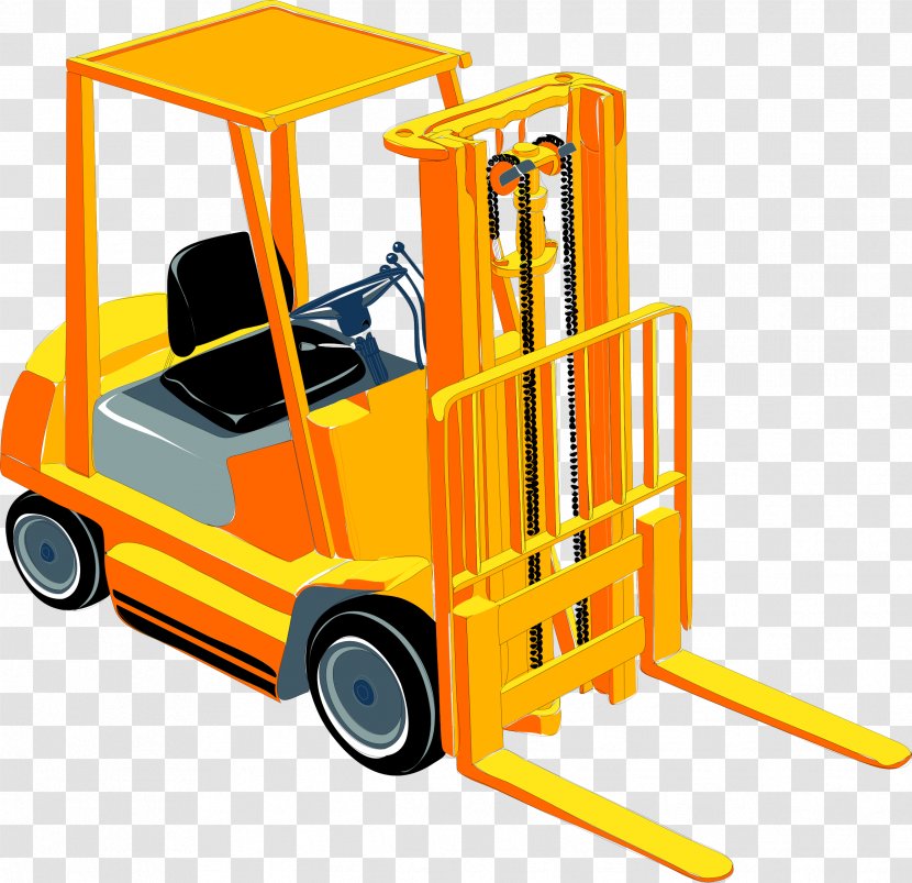 Forklift Truck Vehicle Mode Of Transport Toy Pallet Jack Transparent PNG