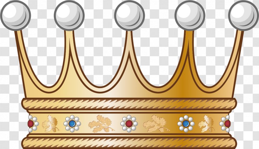 Crown Coronet Adelskrone Edler - Heraldry - Queen Transparent PNG