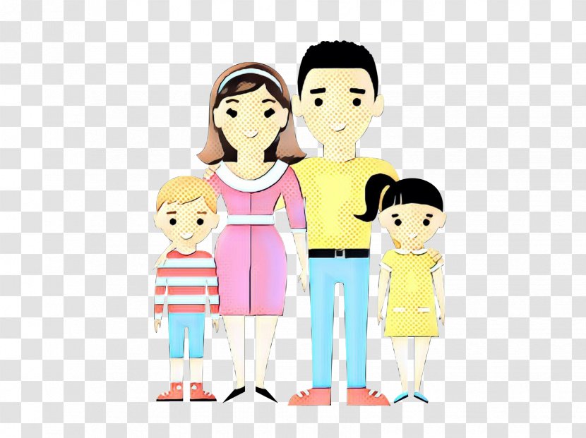 Clip Art Illustration Friendship Human Behavior - Family - Child Transparent PNG