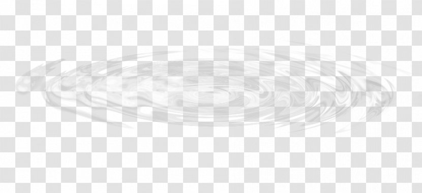 White Circle Pattern - Black - Fluctuations In Water Droplets Transparent PNG