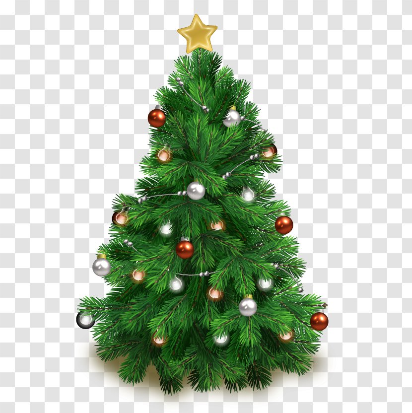 Santa Claus Christmas Tree Ornament - Snowman - Vector Material Free Download Transparent PNG