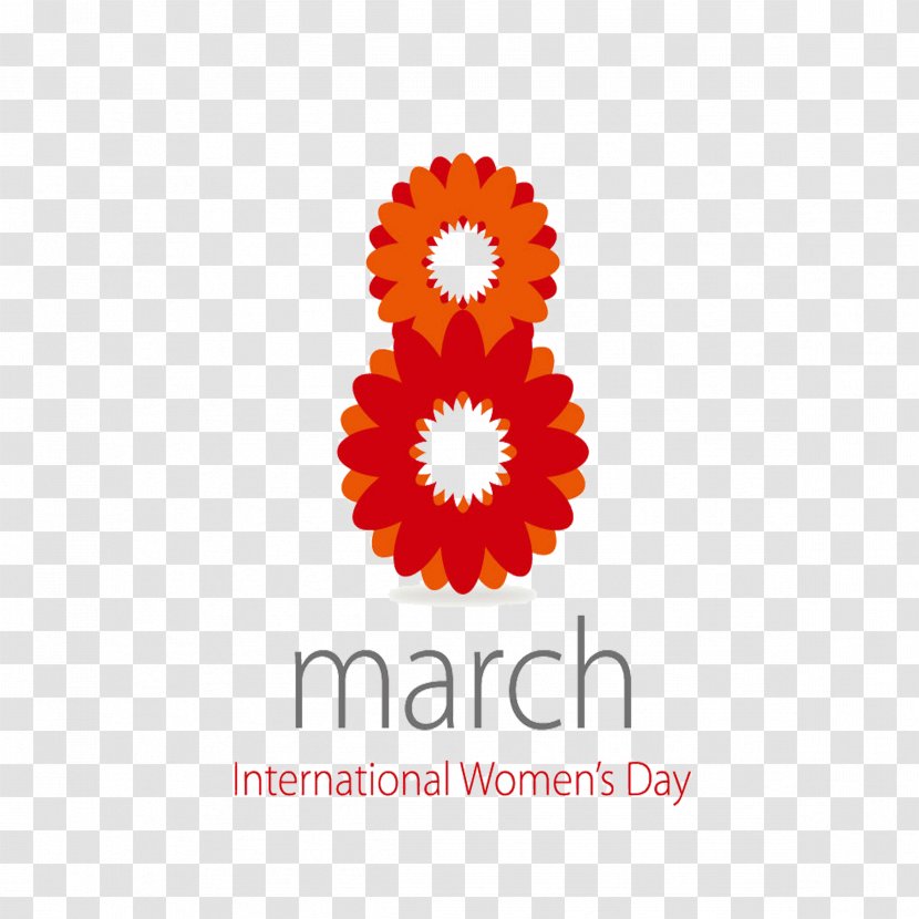 International Womens Day Woman Happiness March 8 Love - Valentines - Simple Women's Poster Transparent PNG