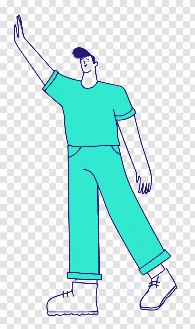 Boy Standing Transparent PNG