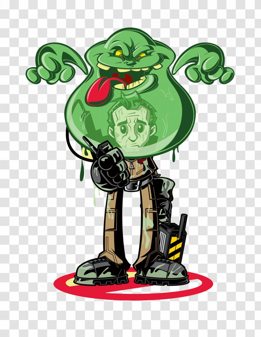 Slimer Ghostbusters Art Illustration - Work Of - Sticky Blame The Devil Transparent PNG