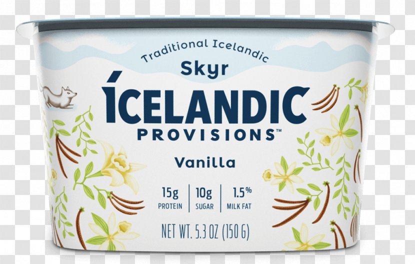 Cream Icelandic Provisions Skyr Flavor - Lingonberry Transparent PNG