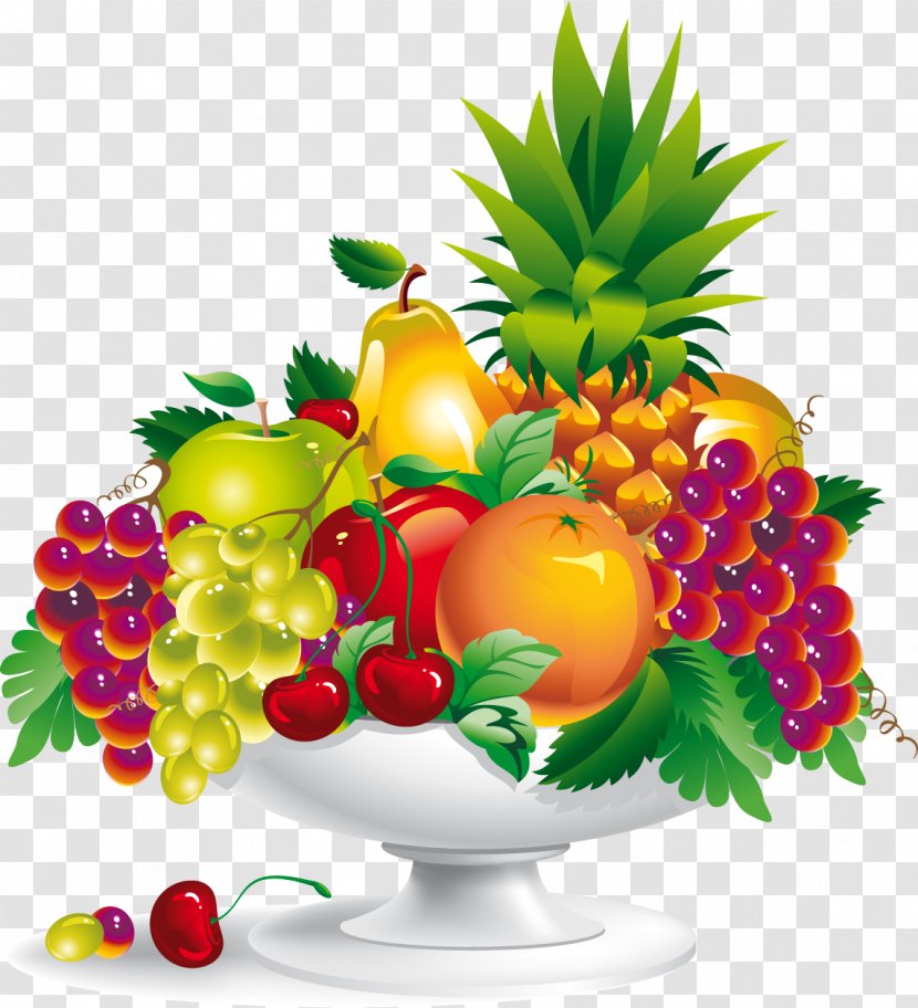 Fruit Salad Vegetable Food Cafe - Berry Transparent PNG