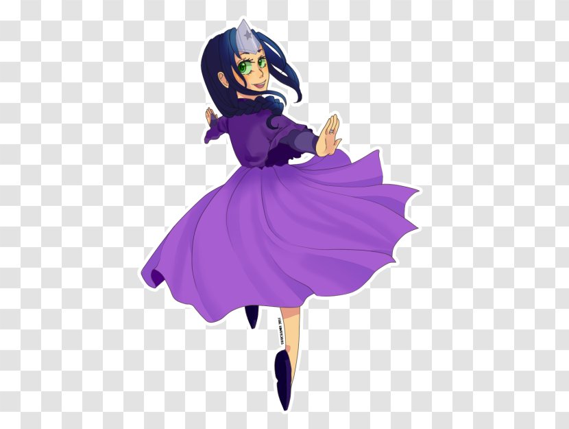 Costume Design Fairy Cartoon - Violet Transparent PNG