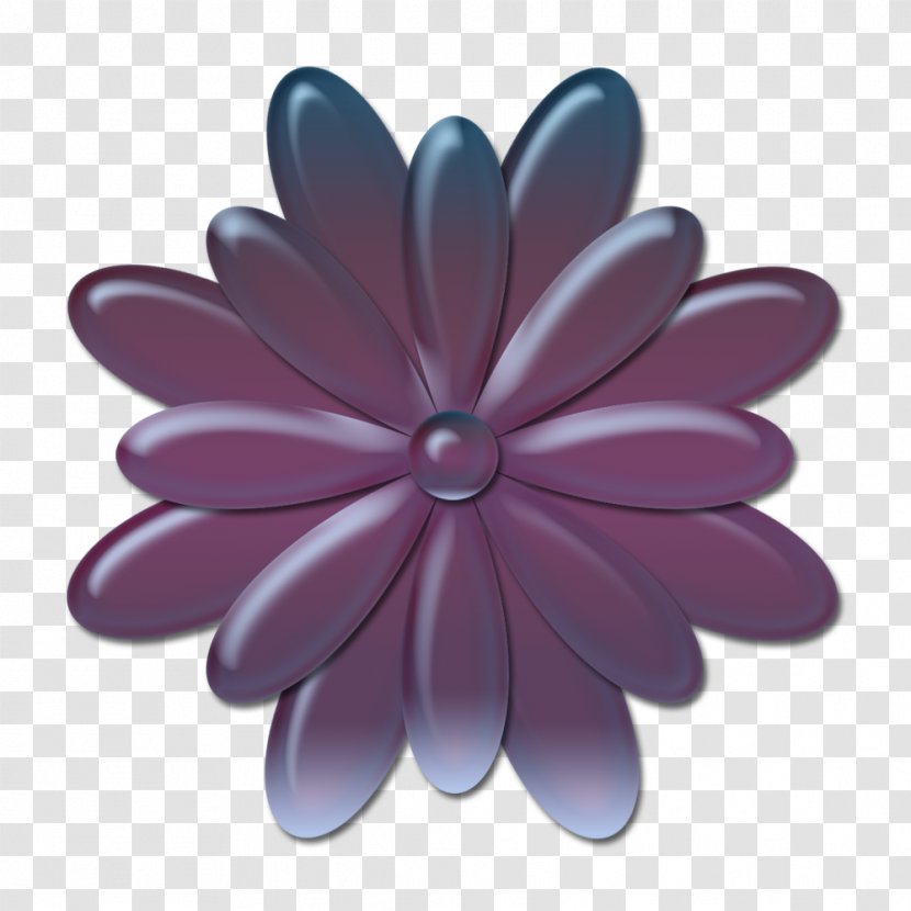 Cristal - Flower - Purple Transparent PNG