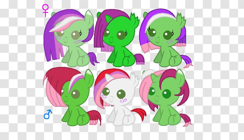 Pony Horse Green Clip Art - Cartoon - Candy Sprinkle Transparent PNG