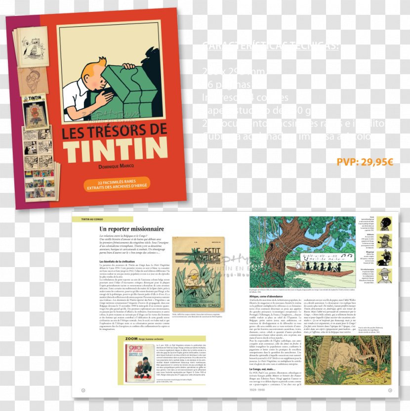 Les Trésors De Tintin: 22 Fac-similés Rares Extraits Des Archives D'Hergé The Adventures Of Tintin Marlinspike Hall Book Transparent PNG