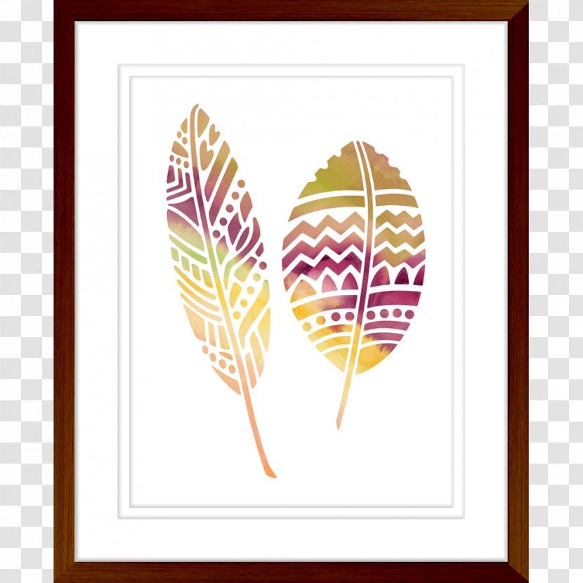 Funky Pineapple Art Watercolor Painting Temple & Webster - Feather - Water Color Paper Transparent PNG