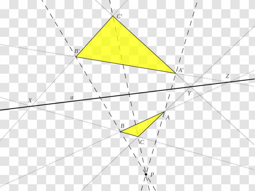 Triangle Point Symmetry Pattern - Area Transparent PNG