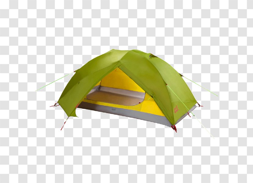 Tent Backpacking Hiking Jack Wolfskin Outdoor Recreation - Greentea Transparent PNG