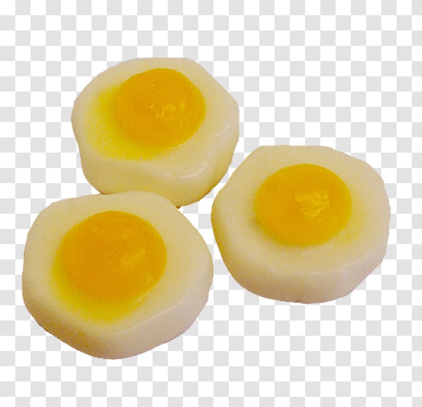 Fried Egg Gummi Candy Breakfast Food - Frying Transparent PNG