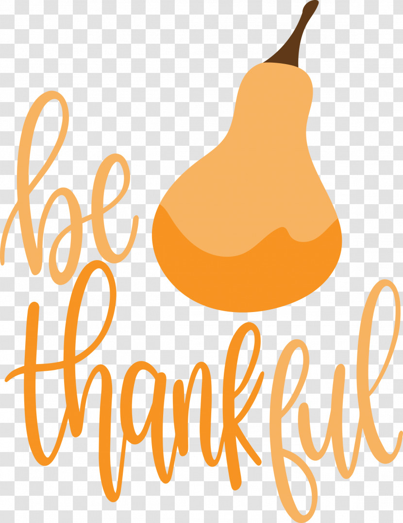 Be Thankful Thanksgiving Autumn Transparent PNG