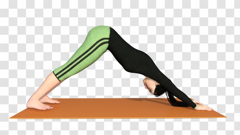 Yoga Calf Pilates Stretching - Watercolor Transparent PNG