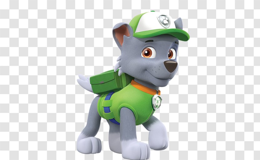 Dog Puppy Rocky Mongrel Iron-on - Paw Patrol Nick Asia Transparent PNG