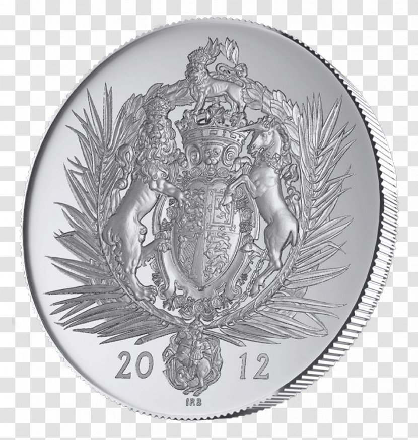 Gold Coin United Kingdom Mint - Sliver Jubile Year Transparent PNG