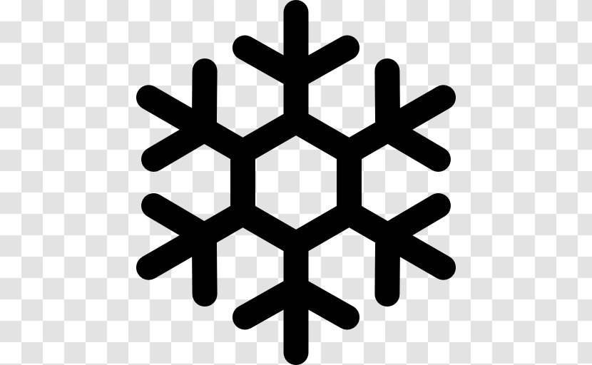 Snowflake Clip Art - Silhouette - Cold Transparent PNG