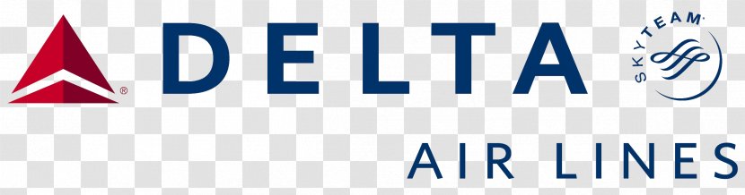 Logo Delta Air Lines Airline Inflight Magazine - Silhouette - Fly Transparent PNG