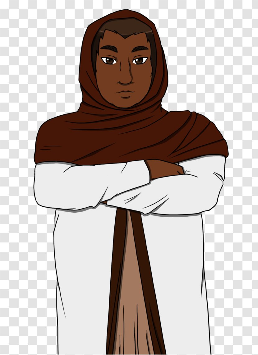 Shoulder Cartoon Character H&M - Tree - Women Hijab Transparent PNG