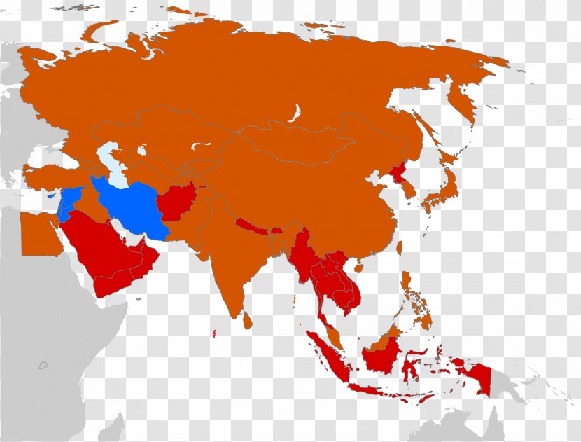 Association Of Southeast Asian Nations World Map Transparent PNG