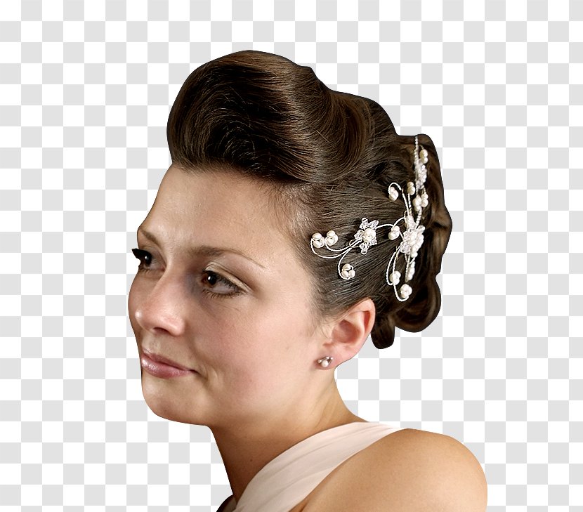 Audio Hair Tie Headpiece Forehead Coloring - Chin Transparent PNG