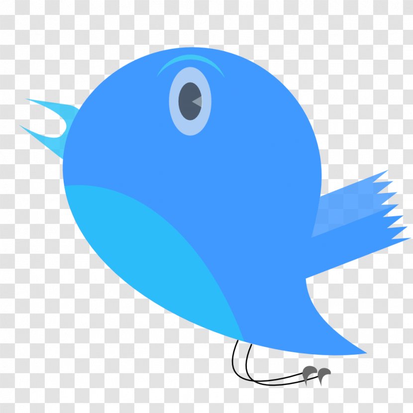 Clip Art - Azure - Twitter Clipart Transparent PNG