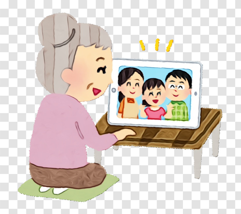 Cartoon Child Sharing Play Baby Transparent PNG