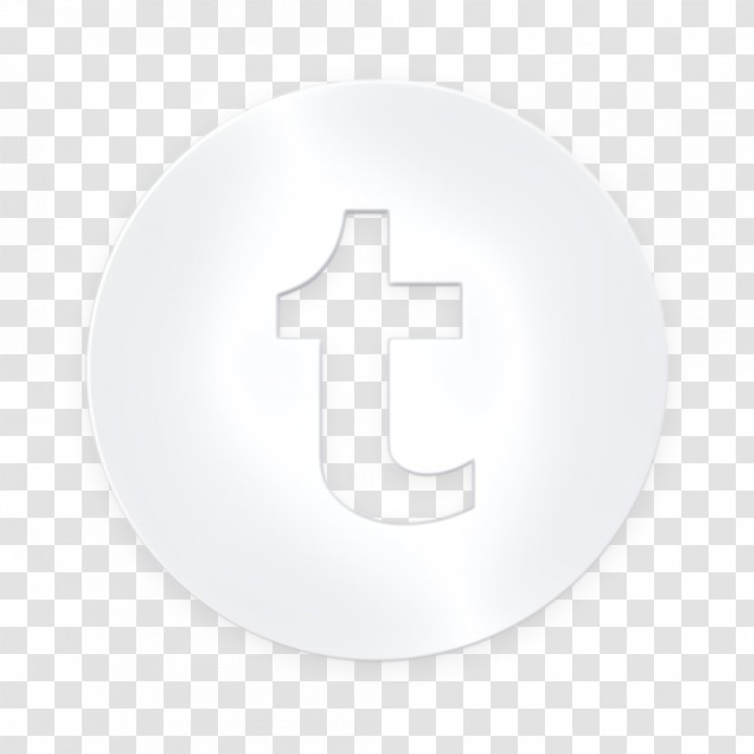 Logo Icon Tumbler - Blackandwhite - Number Transparent PNG