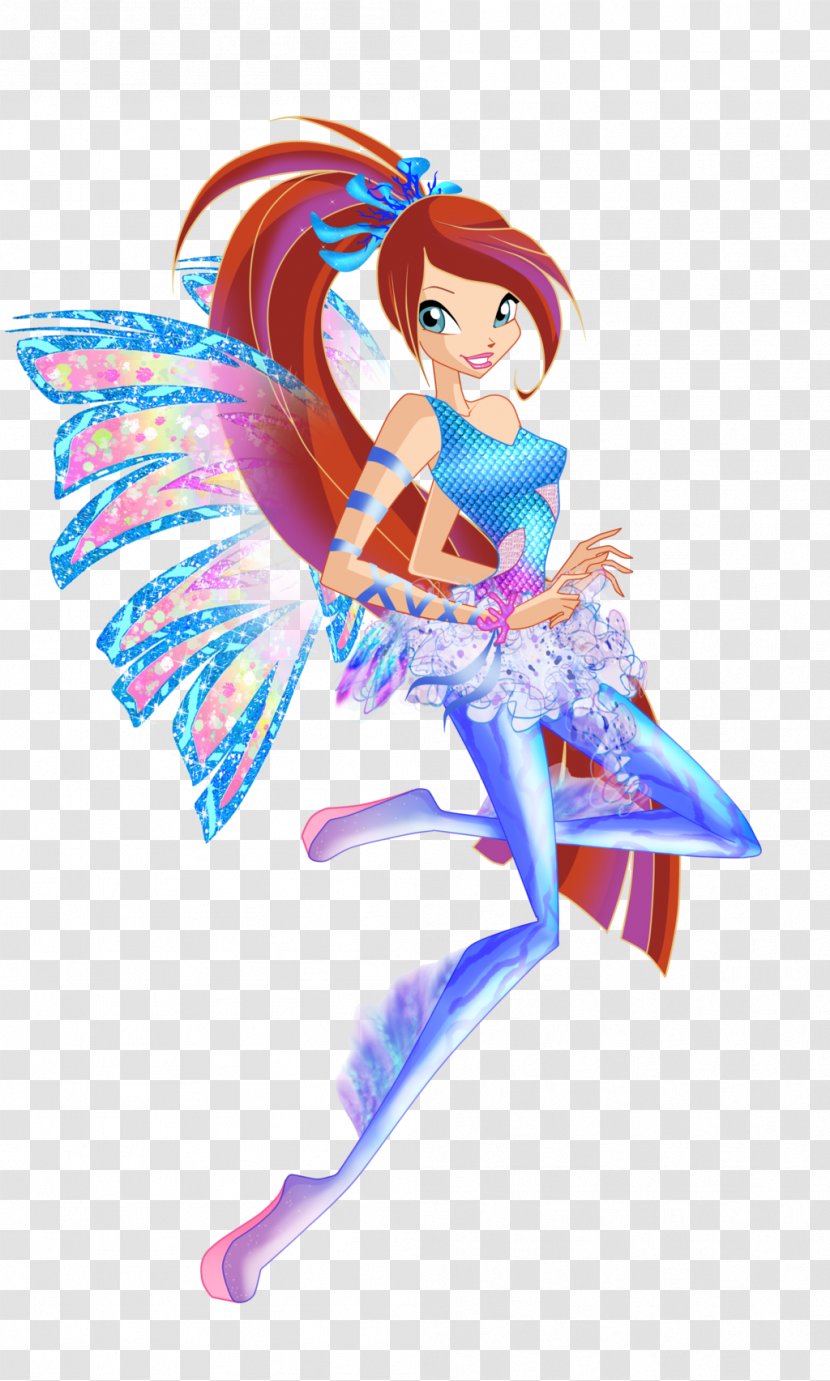 Bloom Sirenix Tecna Butterflix Fairy - Mythical Creature - Winx Transparent PNG