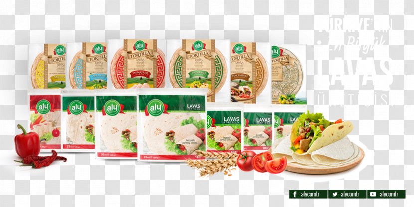 Fast Food Lavash Dürüm Turkey Tortilla - Bread Transparent PNG