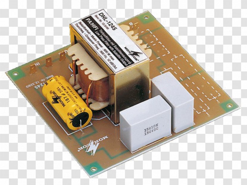 Audio Crossover Monacor DNL-1245 Loudspeaker Component Speaker High Fidelity - Calculator Transparent PNG
