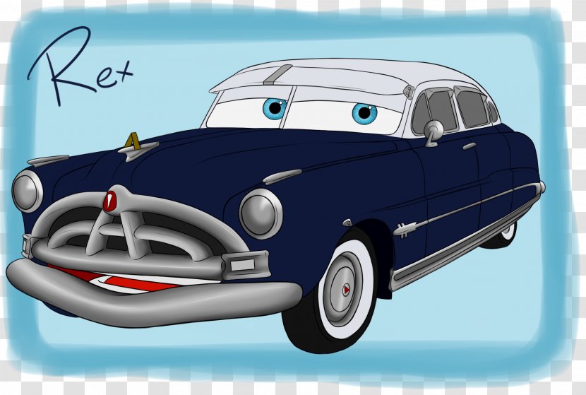 Fabulous Hudson Hornet Doc Cars - Deviantart - Car Transparent PNG