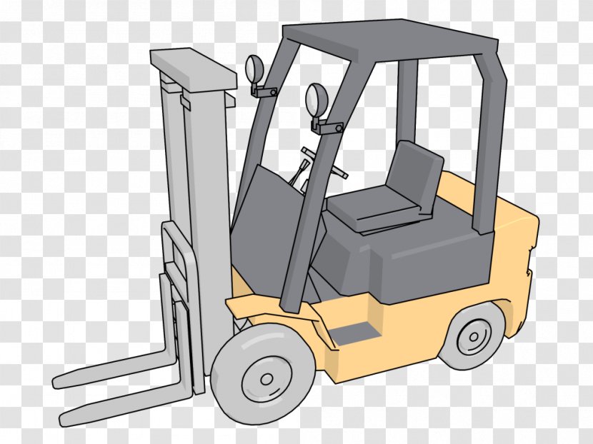 Clip Art Image Cartoon - Rolling - Forklift Vector Transparent PNG