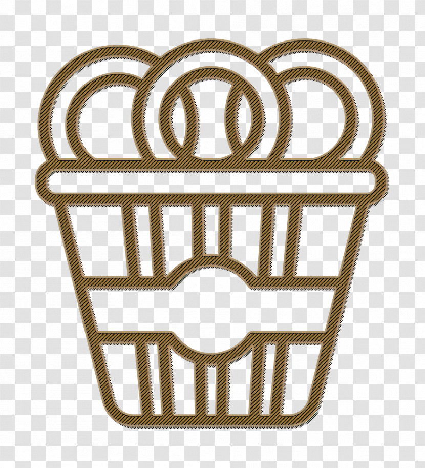 Fast Food Icon Onion Rings Icon Food And Restaurant Icon Transparent PNG