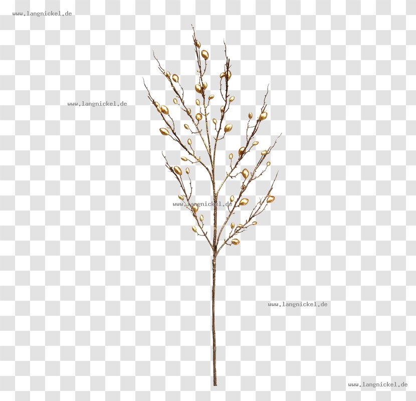 Twig Leaf Plant Stem Grasses - Branch - Gold Glitter Transparent PNG