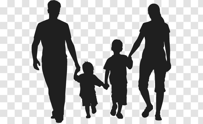 Family Silhouette - Family,Sketch Transparent PNG