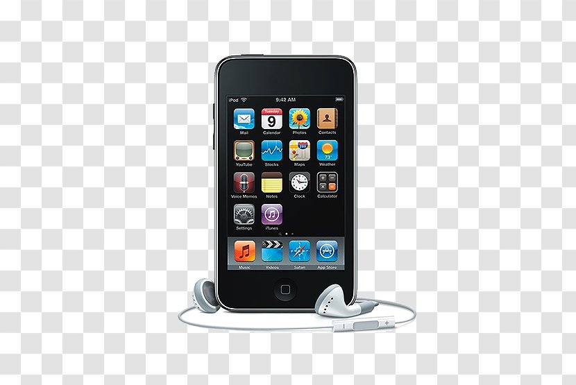 IPod Touch (第3世代) Shuffle Nano Apple - Portable Media Player - Ipod Transparent PNG