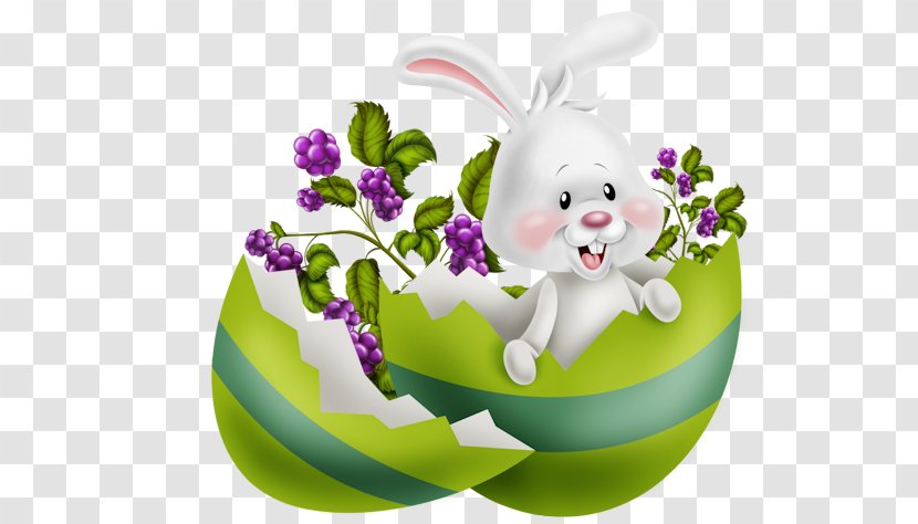 Easter Bunny Egg Image Postcard - Vierta El Conejito De Pascua Transparent PNG