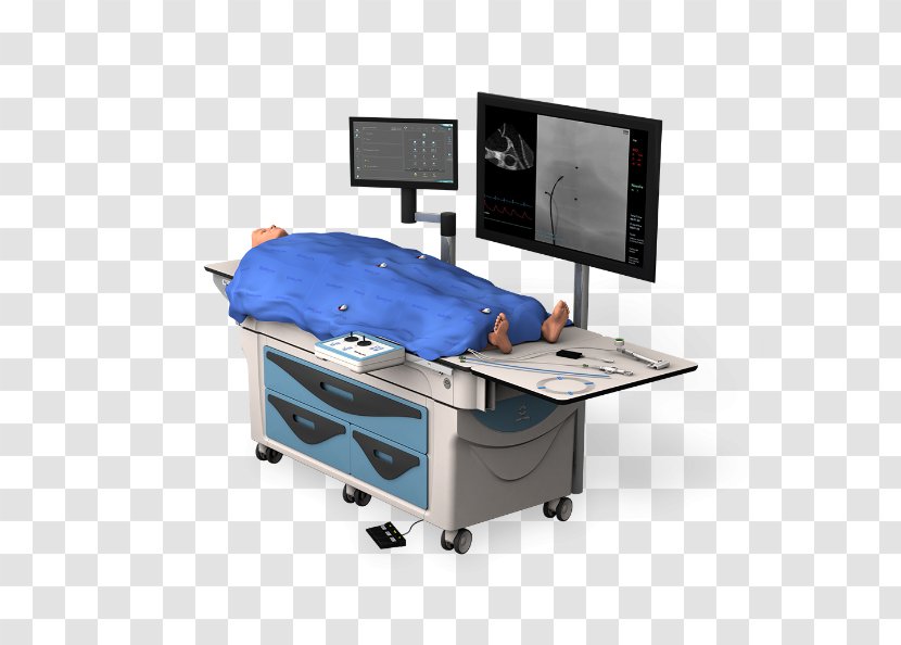Medical Simulation Surgery Medicine Angiography - Desk - Procedure Transparent PNG