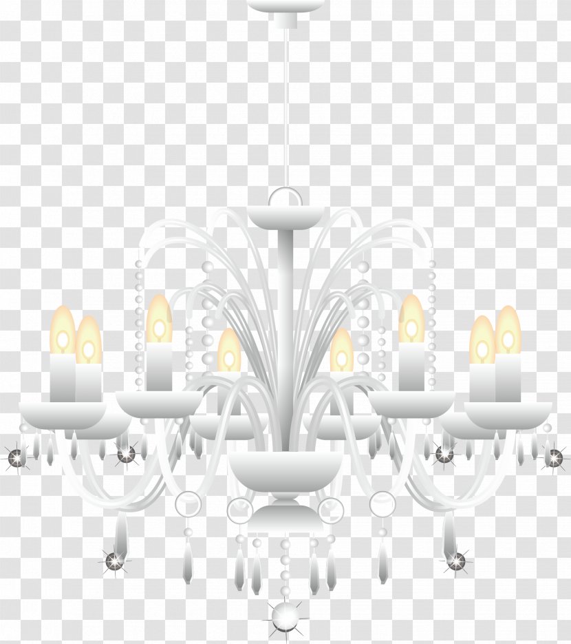 Chandelier Light Fixture Candle - Nordic Jewelry Transparent PNG