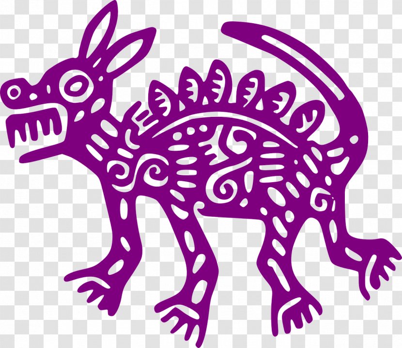 Mexican Hairless Dog Chihuahua Maya Civilization Coyote Mexico - Line Art - Aztec Transparent PNG