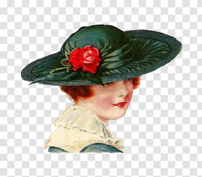 1940s Hat Vintage Clothing Antique Clip Art - Womens Hats Cliparts Transparent PNG